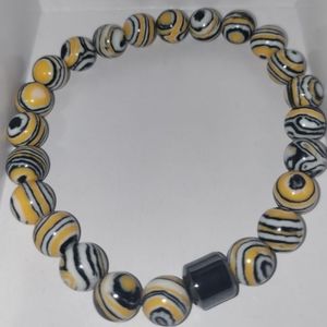 Yellow Malachite w/ Hematite